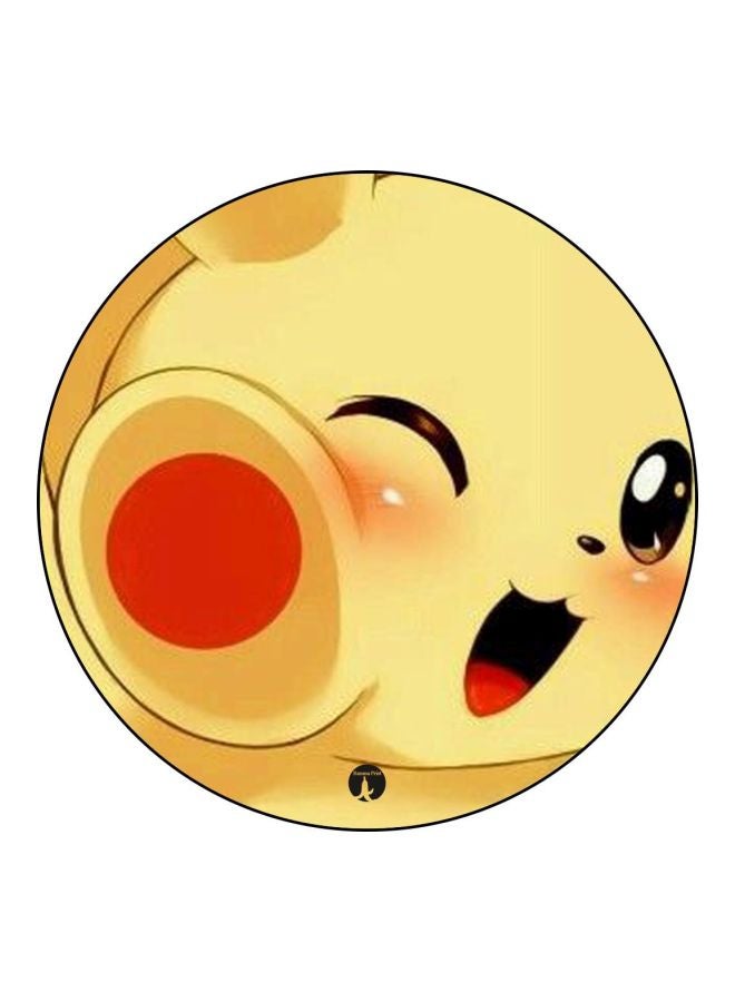 لوحة ماوس بطبعة 'Pokemon' أصفر/أحمر/أسود