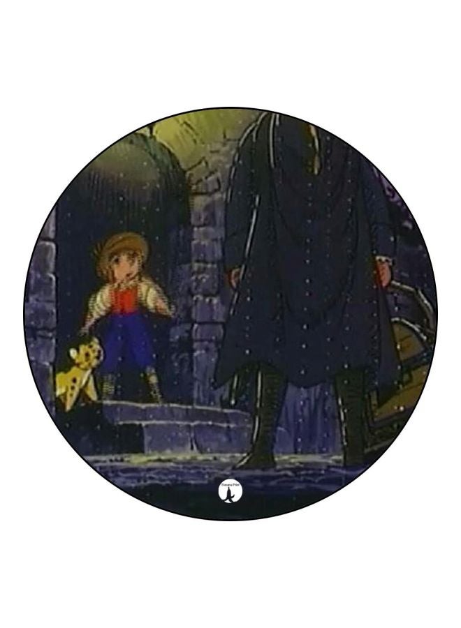 BP The Animation Jazeerat Al Kanz Printed Mousepad Black/Blue