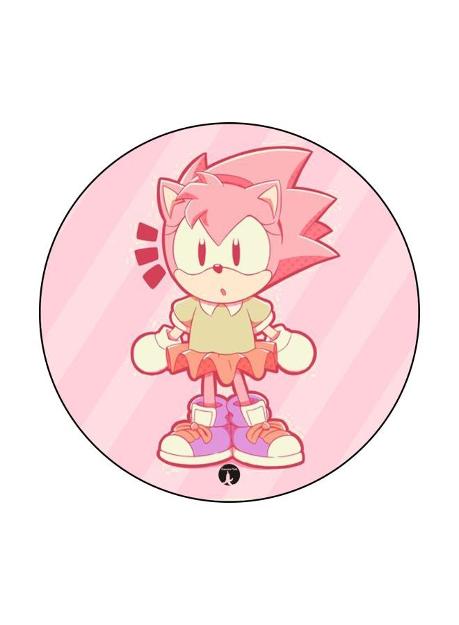 BP Sonic Printed Mousepad Pink/Green/Blue