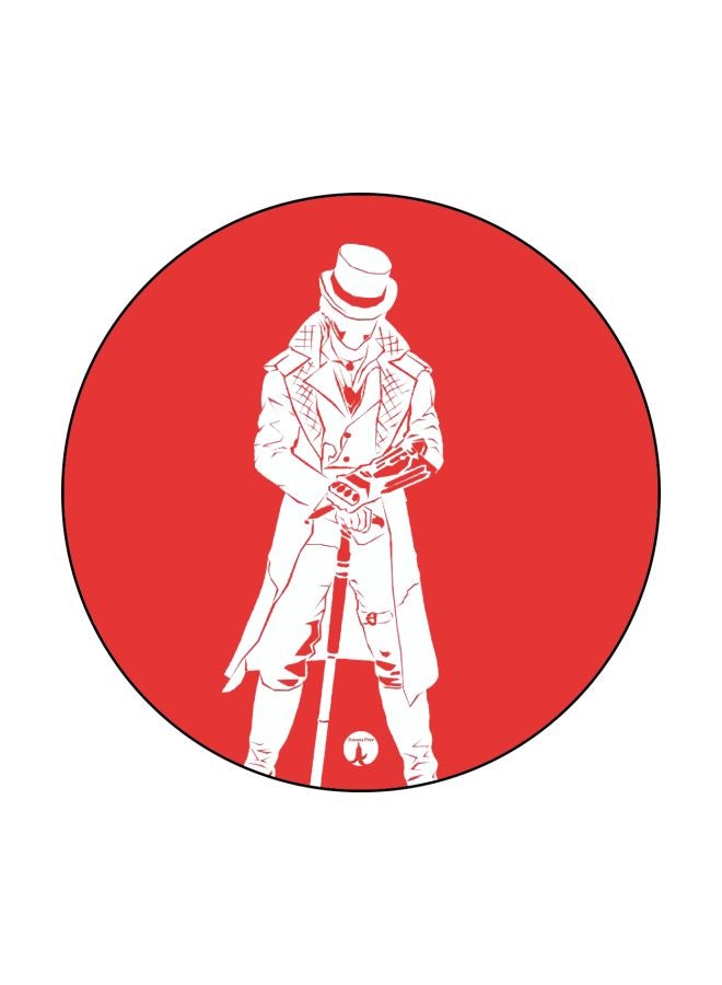 BP Assassins Creed Printed Mouse Pad Red/White 