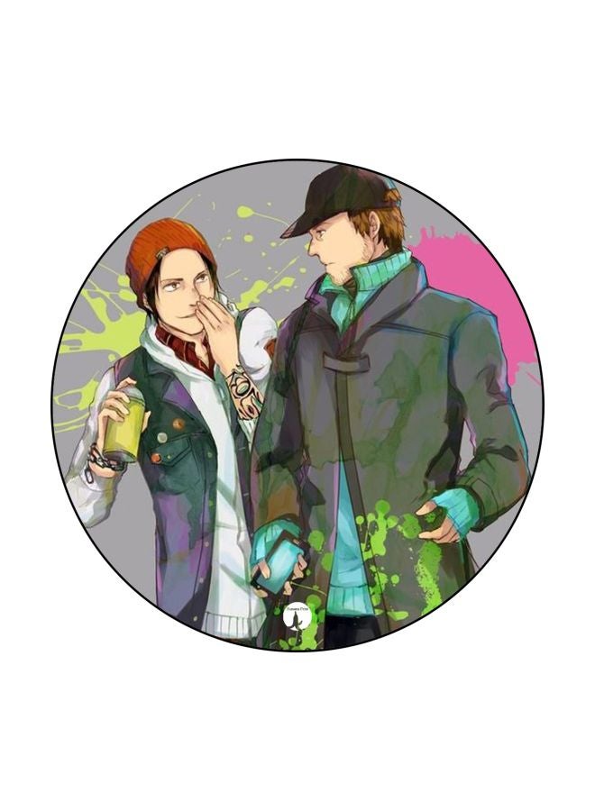 BP Infamous Second Son Printed Mouse Pad Multicolour