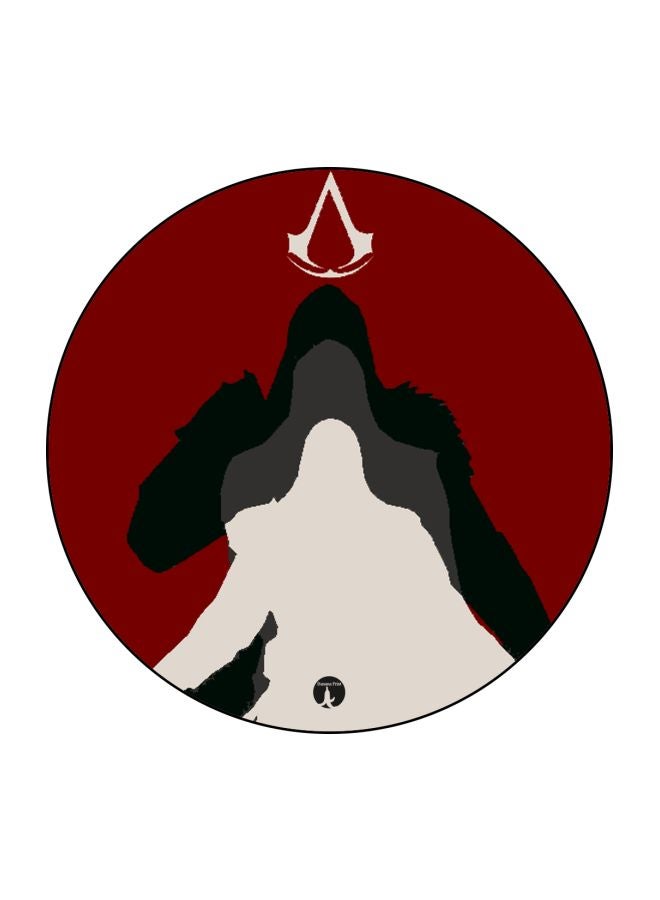 BP Assassin's Creed Printed Mousepad Red/Black/Grey