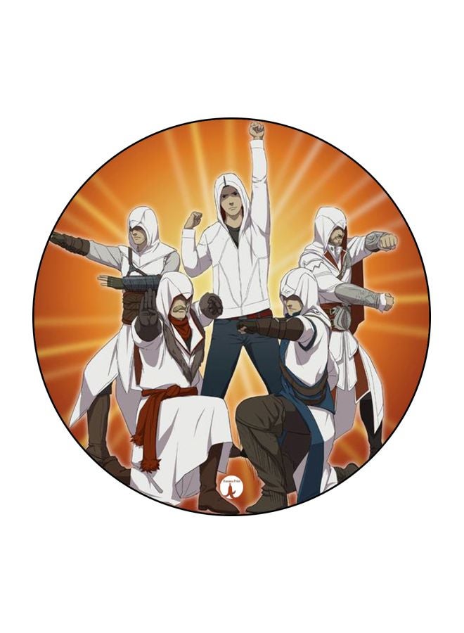 BP Assassin's Creed Video Game Printed Mouse Pad Multicolour