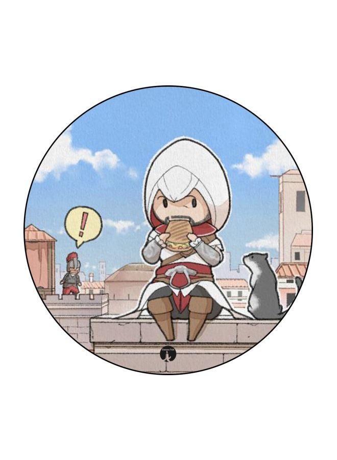 BP Assassin's Creed Printed Mousepad Blue/White/Brown