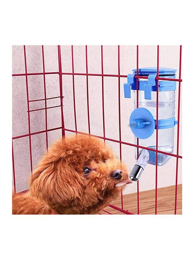 Non Drip Dog Water Bottle Blue - Image 3