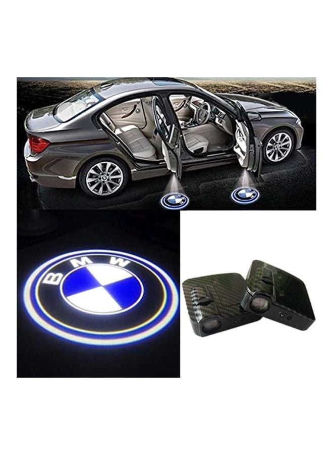 Generic - 2-Piece BMW Logo Designed LED Door Light - Image 1