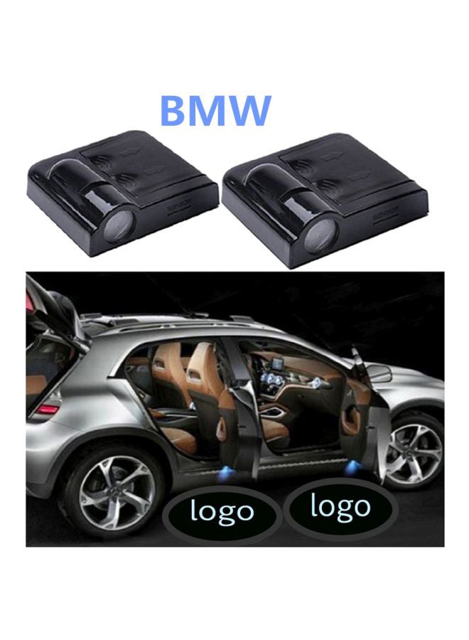 Generic - 2-Piece BMW Logo Designed LED Door Light - Image 1