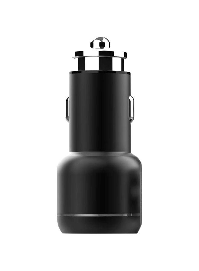 Bavin Dual USB Port Car Charger Black - Image 1