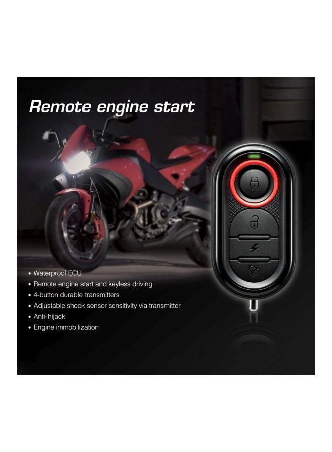 STEELMATE 1 Way Motorcycle Alarm System  - Image 4