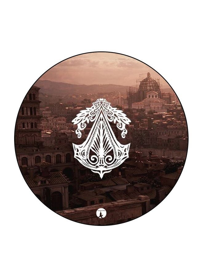BP Assassin's Creed Printed Mouse Pad White/Brown/Black