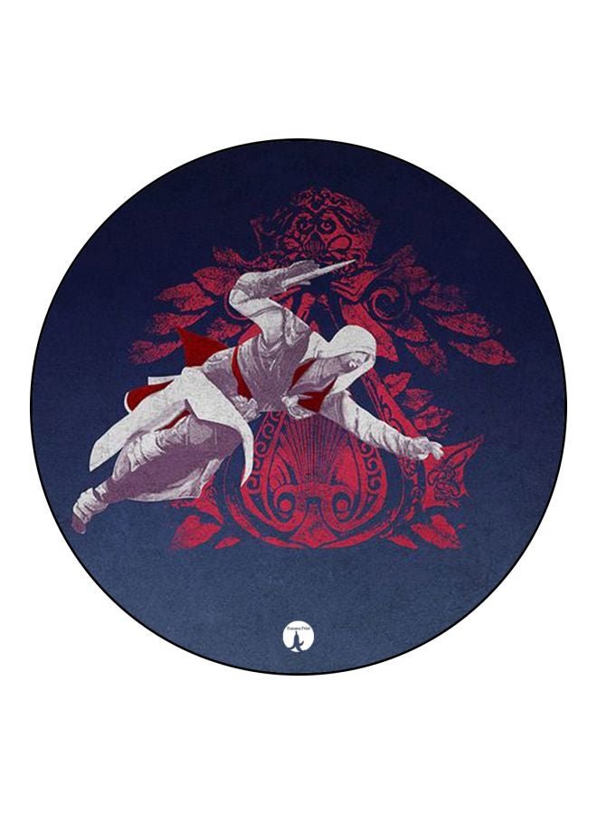 بي بي لوحة ماوس بطبعة لعبة "Assassin's Creed" أحمر/أزرق