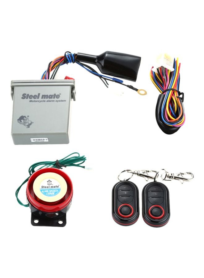 STEELMATE 1 Way Motorcycle Alarm System  - Image 1