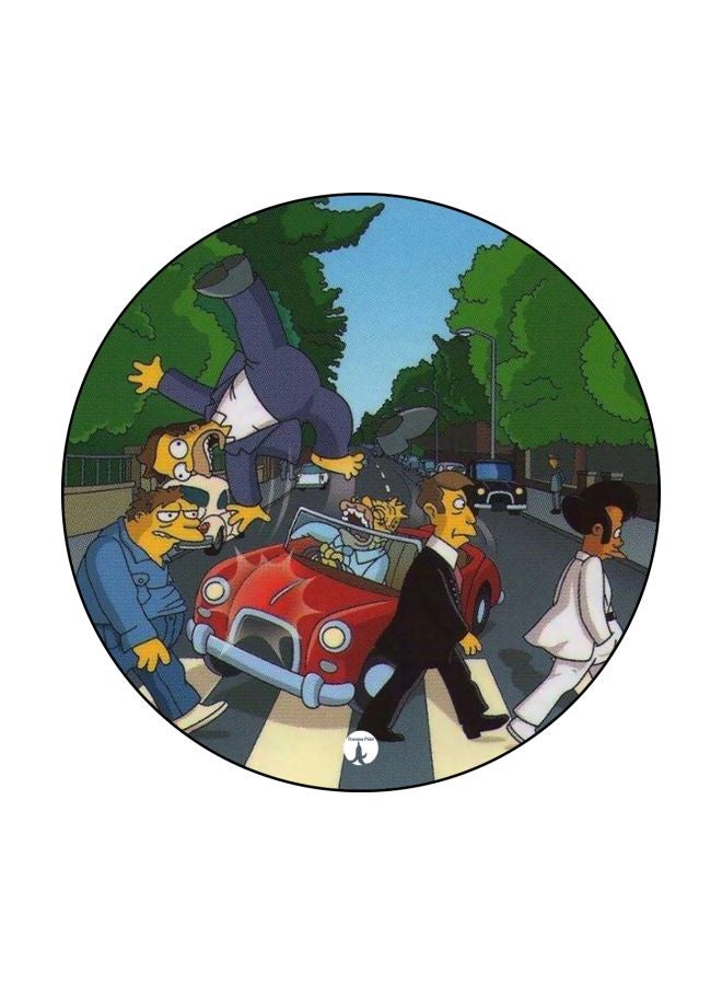 BP The Simpsons Printed Mouse Pad Multicolour