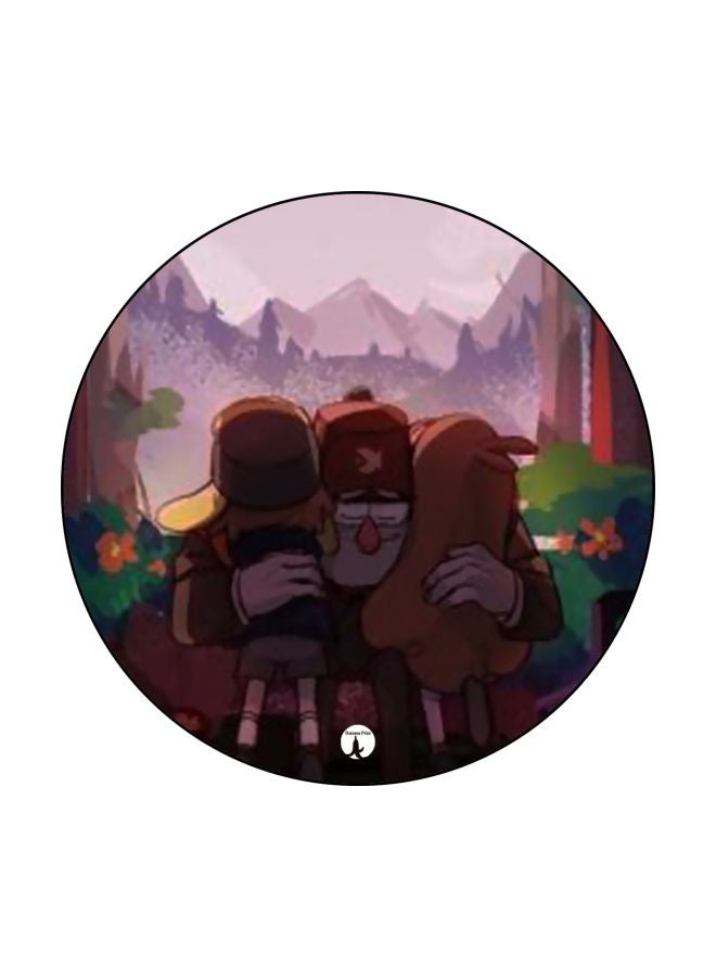 لوح ماوس بطبعة من مسلسل Gravity Falls متعدد الألوان