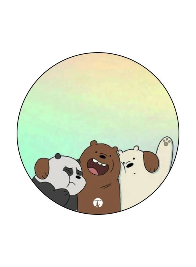 بي بي لوحة ماوس بطباعة "We Bare Bears" متعدد الألوان