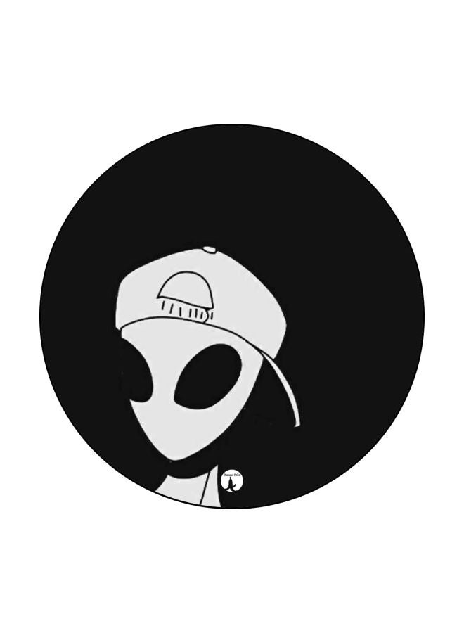 BP Alien Printed Mousepad Black/White