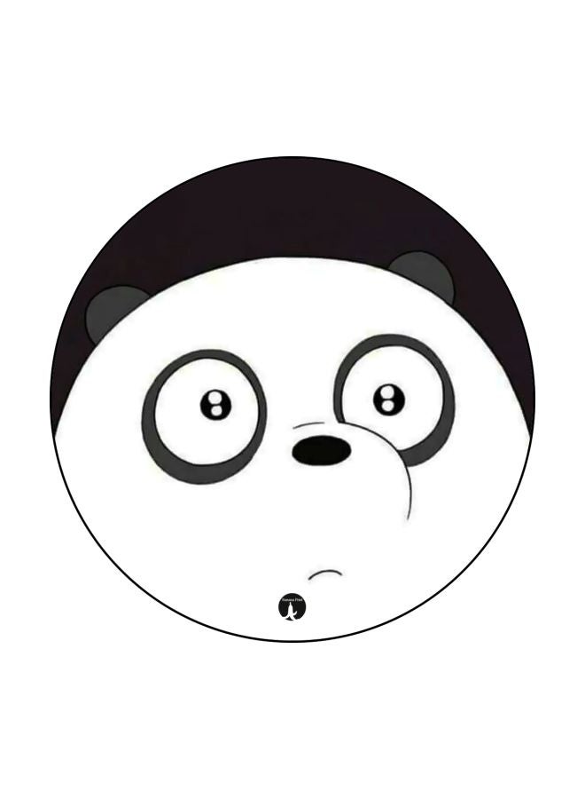 BP Panda Printed Mousepad Black/White