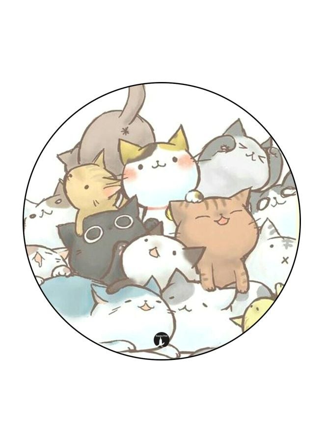 BP Cats Printed Mouse Pad Multicolour