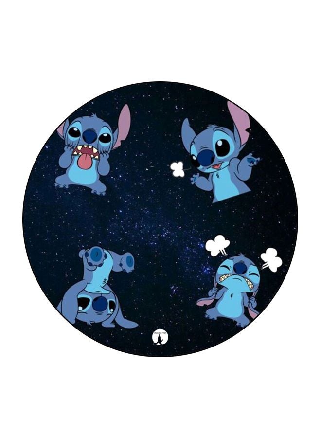 BP Disney Printed Mouse Pad Blue/Black/White 