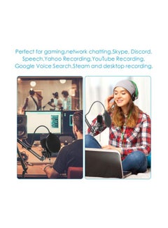 Generic USB Microphone Kit 2V64 Black  - Image 3