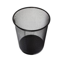 Metal Mesh Waste Bin Black 7.5x9x10.6inch - v1577169654/N19372062A_2