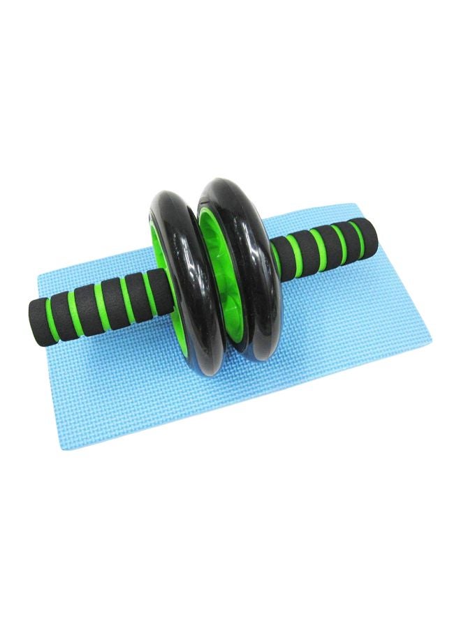 Ab Roller Wheel With Knee Mat Set