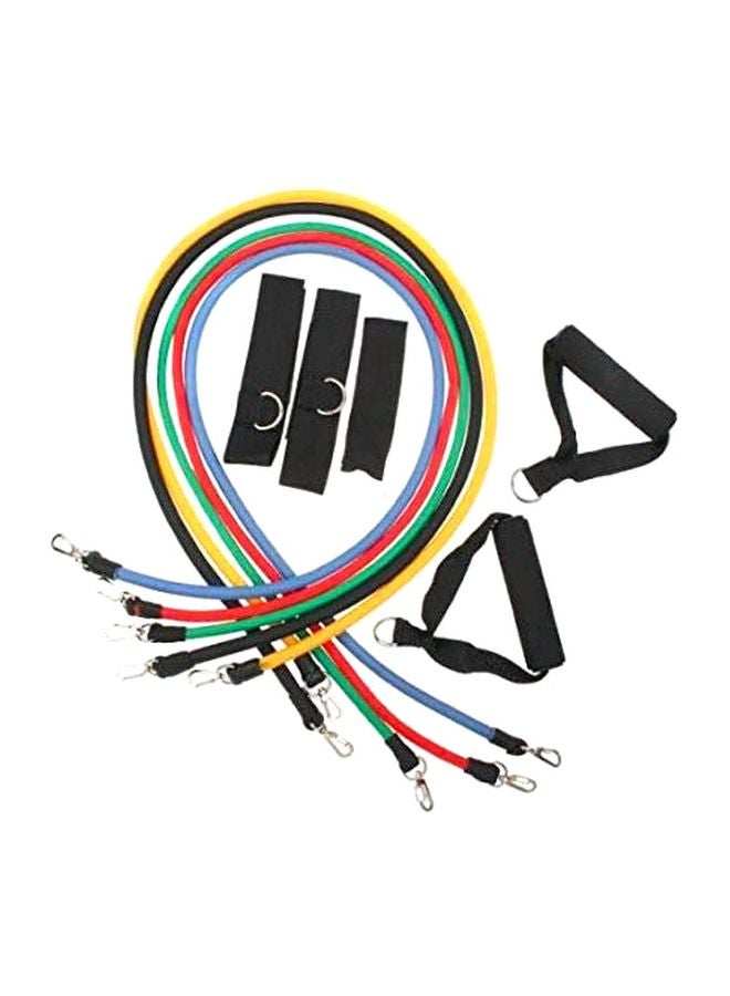 Generic 11-Piece Latex Resistance Band Set