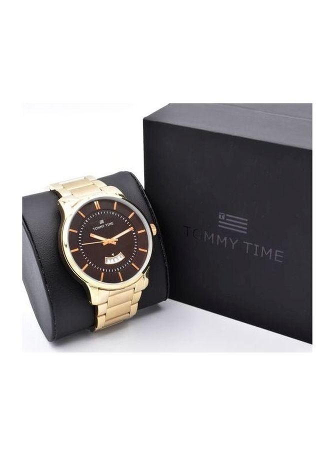 Venice - women Gravity Stainless Steel Analog Watch V8119-IPG-G - Image 1