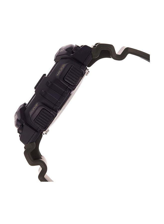 CASIO Men's Water Resistant Analog/Digital Watch AEQ-110W-3AVDF - Image 3