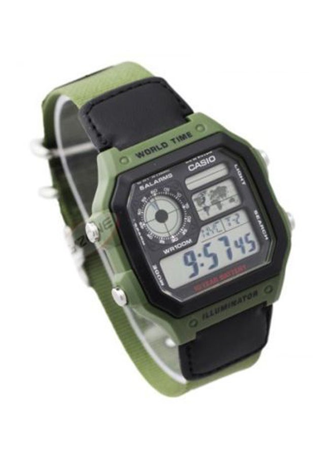 كاسيو ساعة يد رقمية مضادة للماء طراز AE-1200WHB-3BVDF للرجال - Image 3