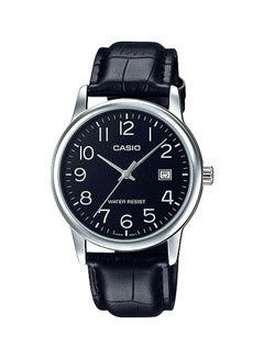 CASIO Men's Water Resistant Analog Watch MTP-V002L-1BUDF - 39 mm - Black  - Image 1