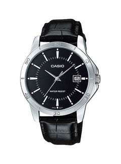 CASIO Men's Water Resistant Analog Watch MTP-V004L-1AUDF - 42 mm - Black  - Image 1