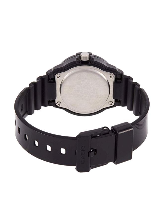 كاسيو ساعة يد بعقارب مقاومة للماء طراز LRW-200H-4EVDR - مقاس 34 مم - لون أسود للنساء - Image 2