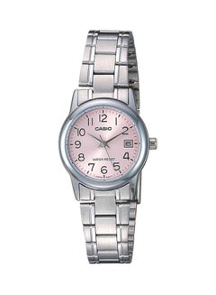 Women's Dress Water Resistant Analog Watch LTP-V002D-4BUDF - 25 mm - Silver - v1577173059/N32956344A_1