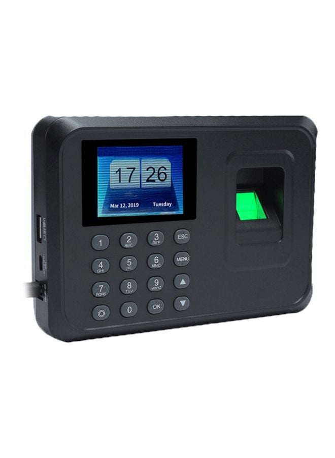 Generic Biometric Machine Eith Display Screen Black  - Image 1