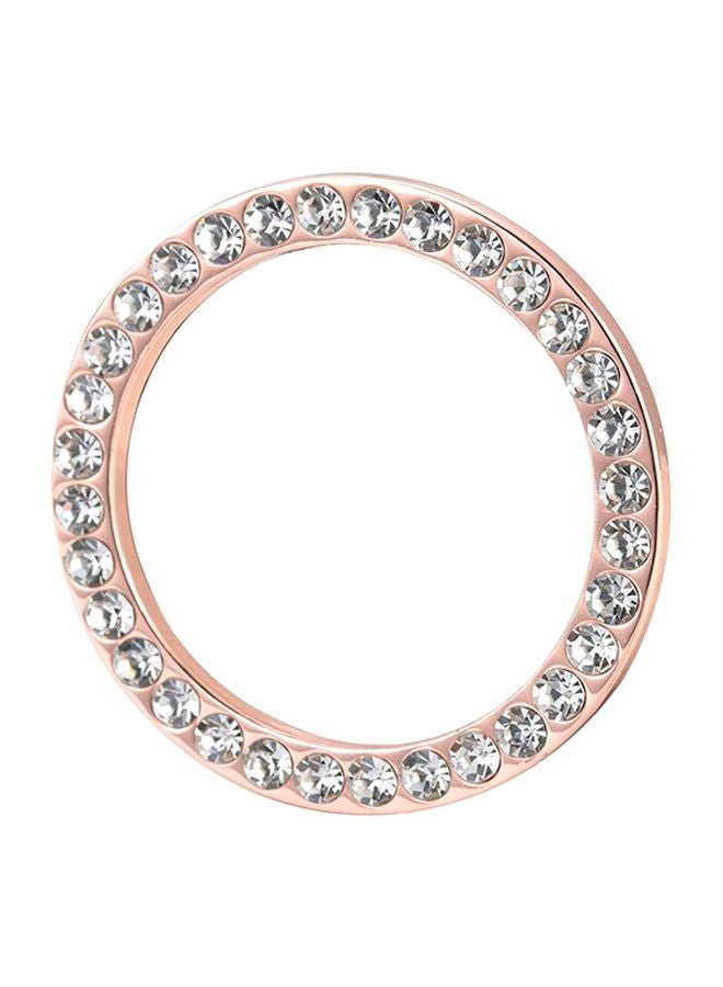 صن شاين مقبض توقف محرك السيارة مزين بالكريستال - Image 1