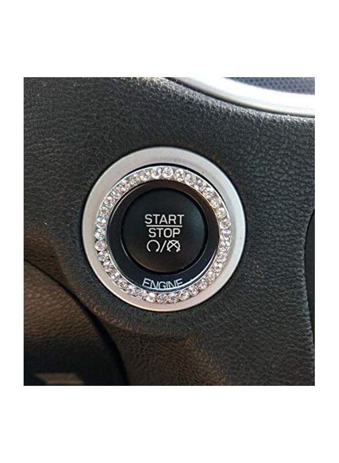 صن شاين Auto Engine Stop Knob Decorative Crystal - Image 3