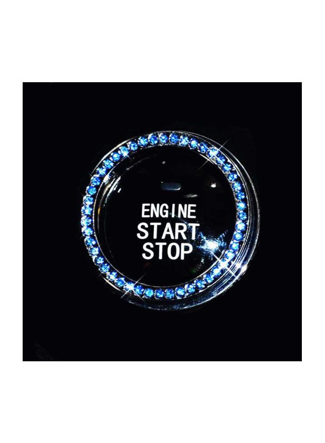 صن شاين Auto Engine Stop Knob Decorative Crystal - Image 1