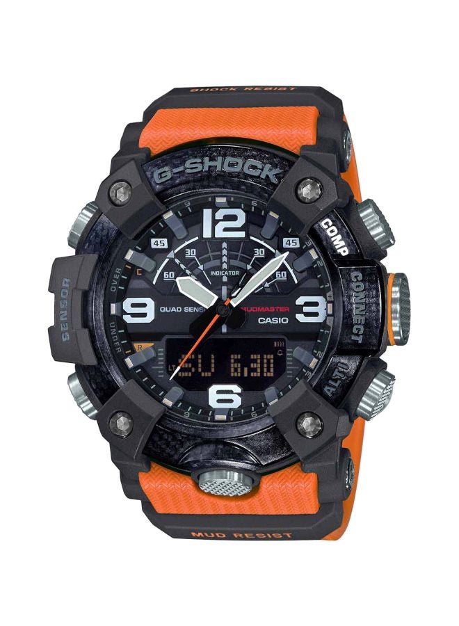 ساعة يد رقمية وبعقارب من جي-شوك طراز GG-B100-1A9DR للرجال