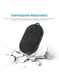 VINSOC Silicone Protective Case For Samsung Galaxy Earbuds Black  - Image 5
