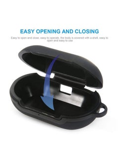 VINSOC Silicone Protective Case For Samsung Galaxy Earbuds Black  - Image 4