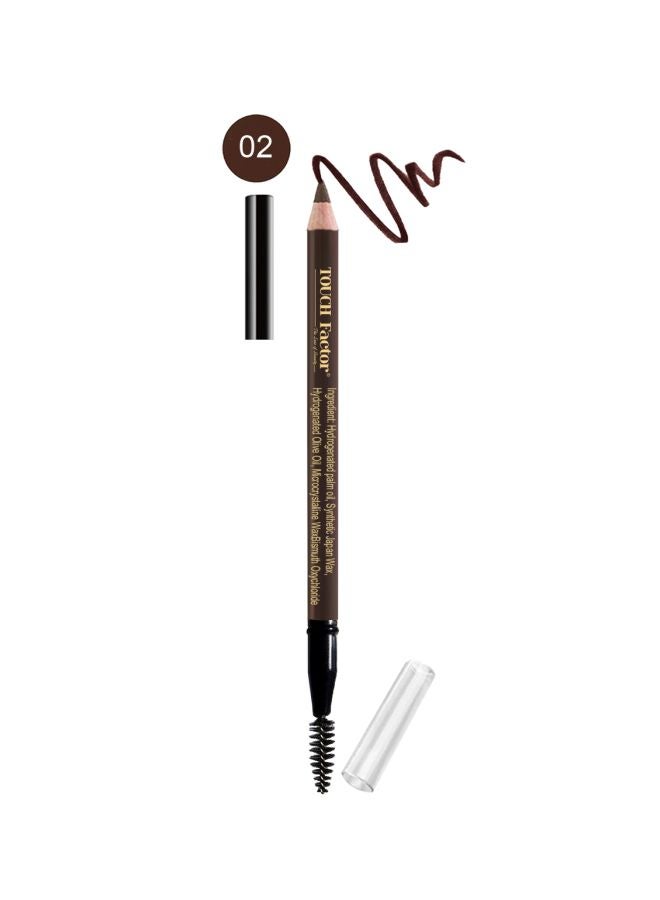 Touch Factor Eyebrow Shape And Definer Pencil Dark Brown  - Image 2