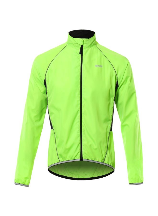 ARSUXEO Reflective Long Sleeves Cycling Jacket L - Image 1