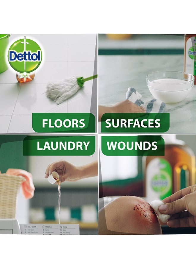 ديتول مجموعة مطهر ومعقم مضادة للبكتيريا من عبوتين بني 950ملليلتر - Image 3