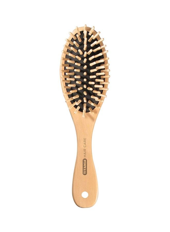 TITANIA Wooden Hair Brush Beige 