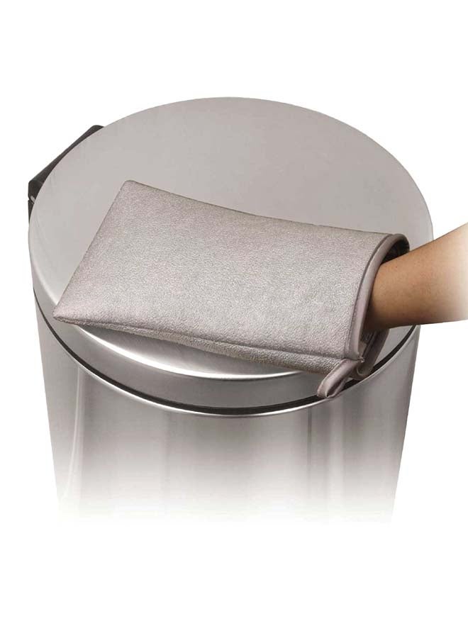simplehuman Microfiber Mitt Grey 15cm - Image 2