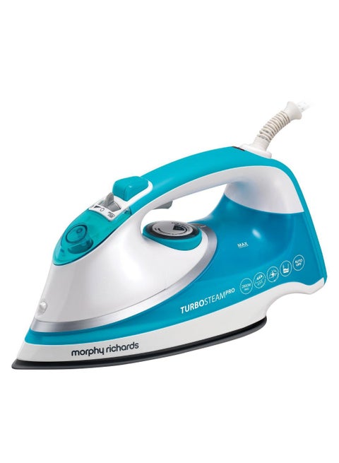 Turbosteam Pro Steam Iron 2800W 303101 White/Blue