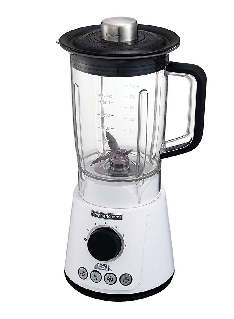 morphy richards Total Control Blender 600.0 W 403040 White/Clear/Black - Image 1