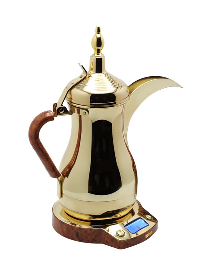 ديم ماكينة صنع القهوة العربية ذهبي 1لترات - Image 3