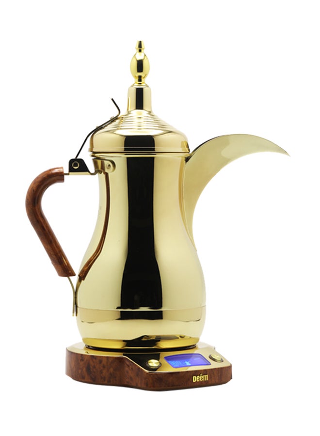 ديم ماكينة صنع القهوة العربية ذهبي 1لترات - Image 1